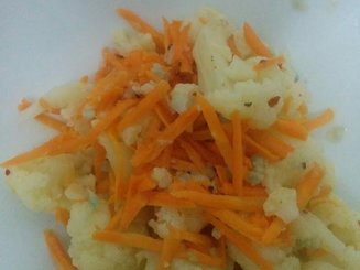 Маринованная цветная капуста по-корейски