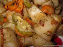 Картофель маринованный и запеченный в духовке с овощами от Викуся Кукуся Картофель маринованный и запеченный в духовке с овощами от Викуся Кукуся