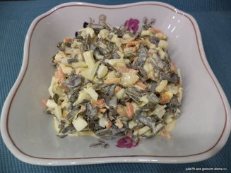 Салат из морской капусты