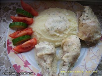 Курочка с подливой "Ешь Губами"