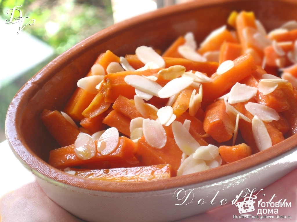 Турецкий десерт из моркови