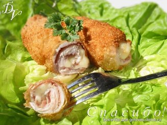 Куриная грудка в хрустящей ореховой панировке