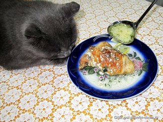 Курочка в молоке