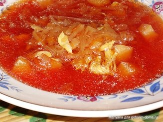 "Борщ мягкий" от мужа