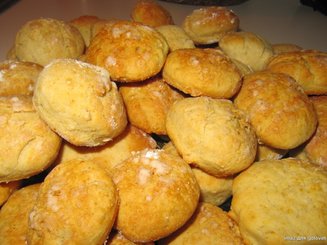 Пышное творожное печенье