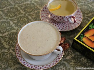 "Десертная" овсянка (карамельно-яблочная)