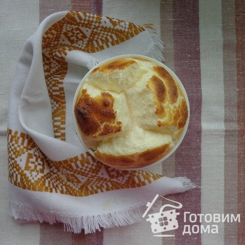 Вечерний кефирный пп-пудинг