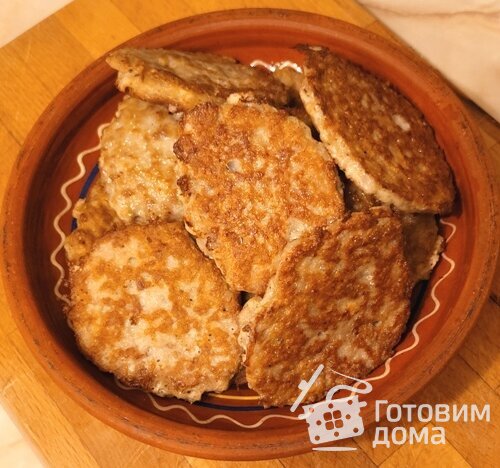 Мясные оладьи