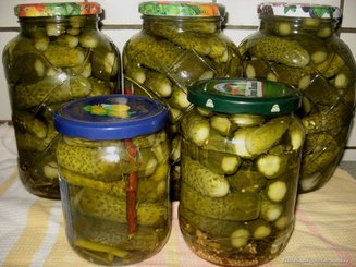 "Детские" маринованные огурчики
