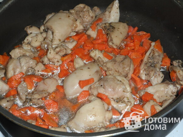 Курочка карри с булгуром и соусом Махеев фото к рецепту 2