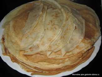 Блинчики с мясом ГОСТ