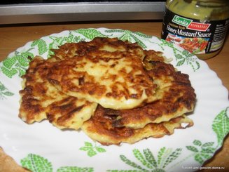 Драники из цуккини с сыром