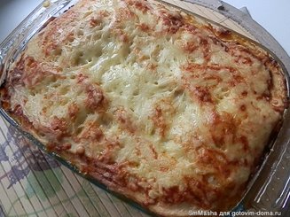 Лазанья болоньезе