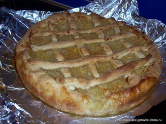 Пирог с лимонной начинкой
