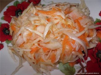 Маринованная капуста по быстрому