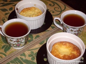 Творожная запеканка с черносливом