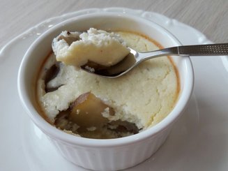 Запеканка с ароматизированной грушей