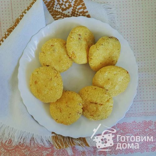 Кокосовые сырники с курагой