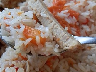 Окорочка с рисом в духовке