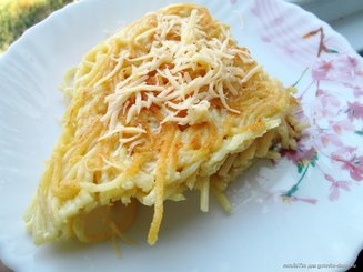 Фритатта с пастой от Женаро