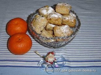 Рождественское  немецкое печенье "Mini-Stollen"