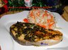 Семга по-азиатски с лаймовым соусом