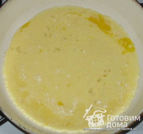 Омлет с грибной начинкой фото к рецепту 2