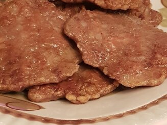 Печёночные рубленые котлетки