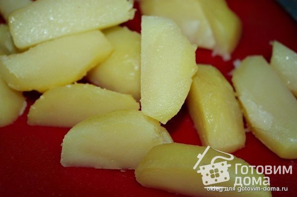 Пикантный картофель запеченный в духовке фото к рецепту 3
