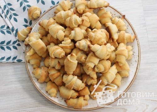 Творожные рогалики
