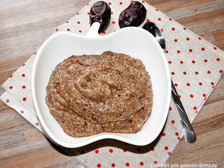 Льняная каша с финиками