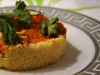 Кус-кус с овощным жюльеном