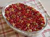 Салат из курицы с орехами и гранатом