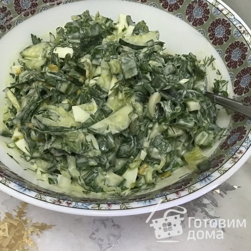 Салат с черемшой &quot;Весенний&quot;