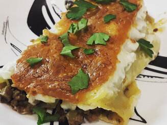 Каннеллони с мясной начинкой