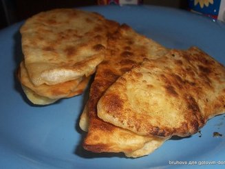 Пирожки тонкие с картофелем постные