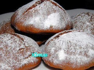 Шоколадные профитроли со сливочно-шоколадным кремом