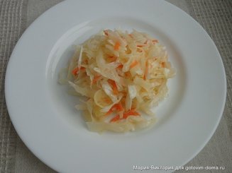 Маринованная капуста по быстрому