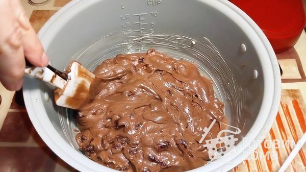Шоколадный торт с вишней фото к рецепту 2