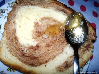 Мраморный хлеб/бриош