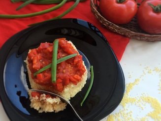 Кус-кус с овощным жюльеном