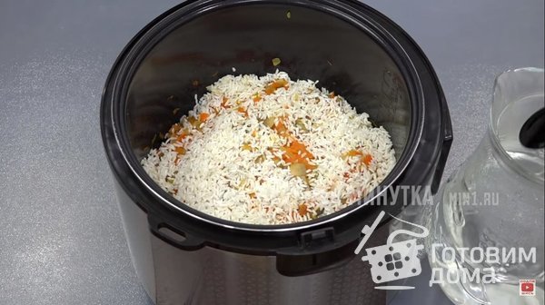 Безумно-пребезумно обалденная каша из 4-х круп с грибочками фото к рецепту 3