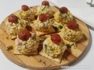 Рыбные шарики "Мимоза"