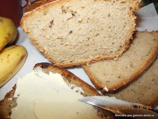 Дарницкий хлеб на закваске (без дрожжей)