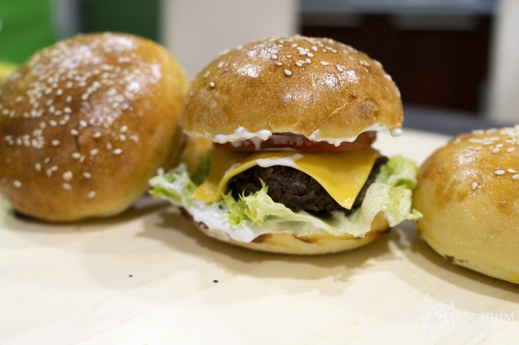 Классический домашний бургер - пошаговый рецепт с фото на Готовим дома