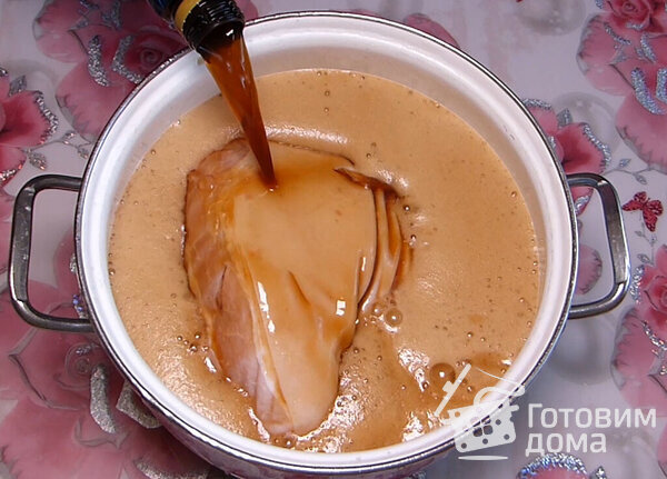 Рулька в темном пиве фото к рецепту 2