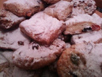 Рождественское  немецкое печенье "Mini-Stollen"