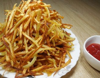 Картофель ПАЙ/ Хрустящий жареный картофель