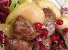 Салат из куриной печени с яблоками
