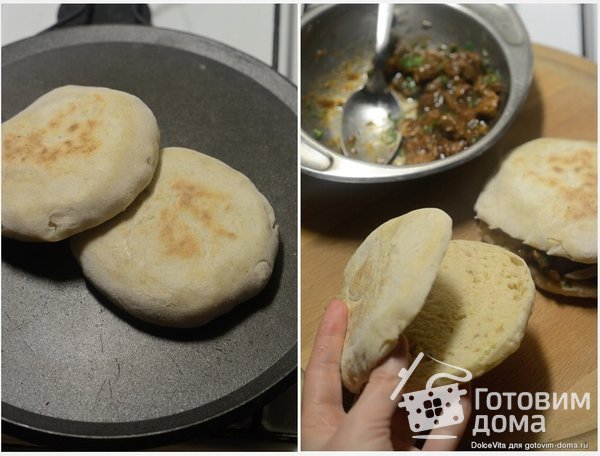 Rou Jia Mo – Лепёшки с мясом по-китайски фото к рецепту 3